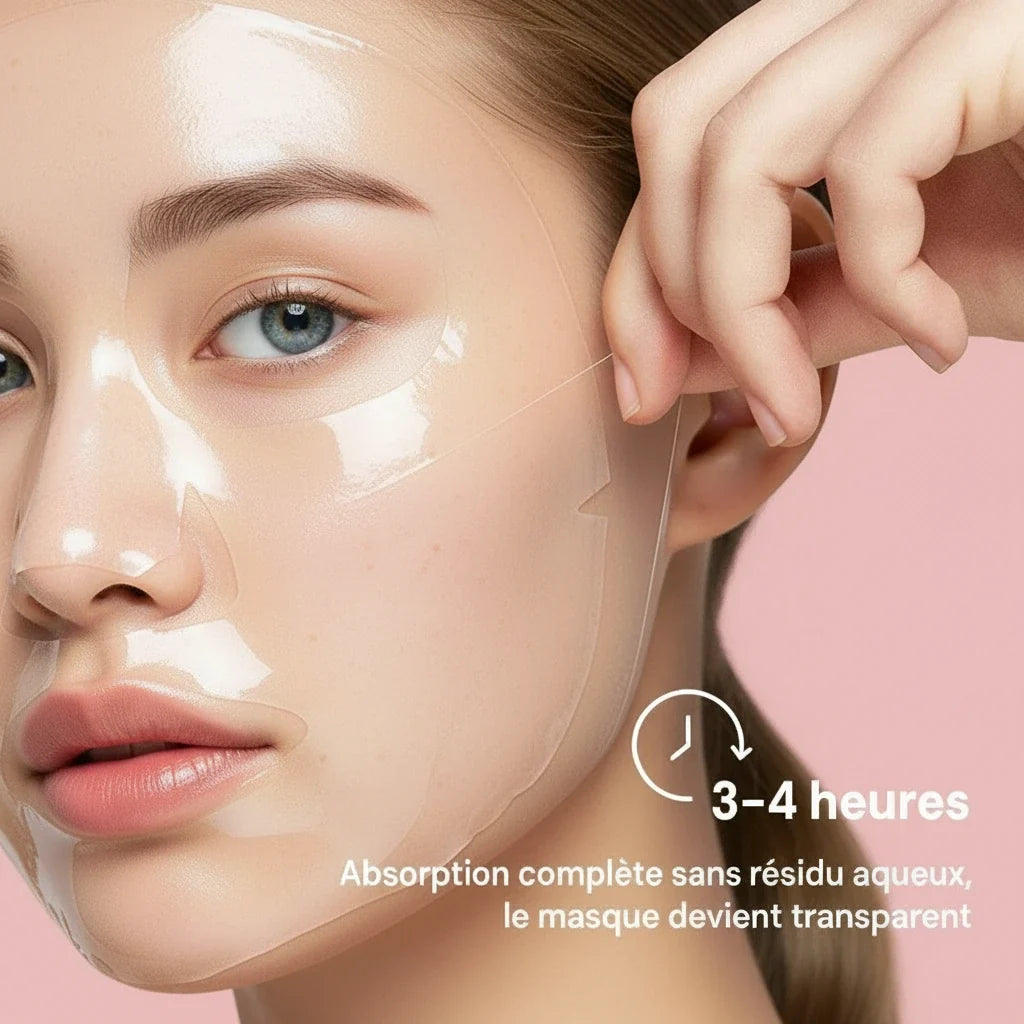 Masque Bio Collagène 4 pièces, Real Deep Mask