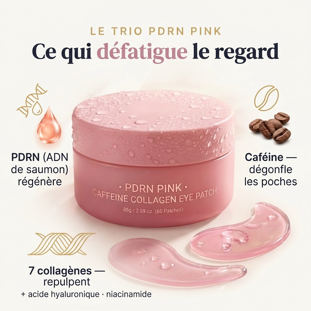 Soeliabeauty™ — Patchs Yeux InstantLift · PDRN & Collagène